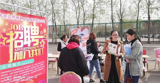 annilte參加校園招聘