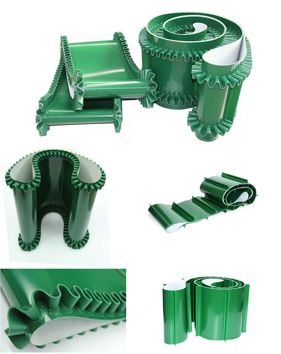 波形裙邊擋板輸送帶