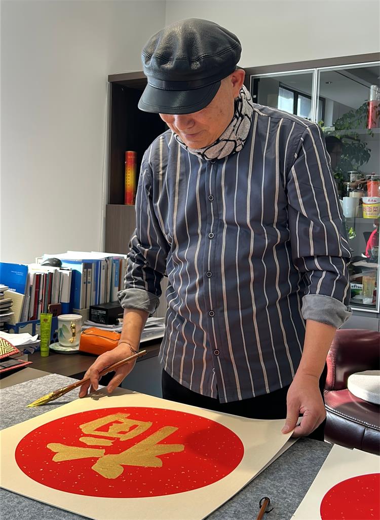 書畫家來訪0124-5